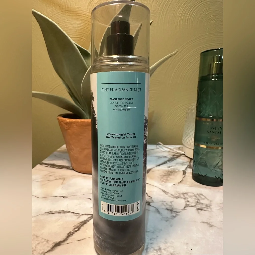 NEW! Misty Morning Body Scent Bath & Body Works Fine Fragrance Mist NWT